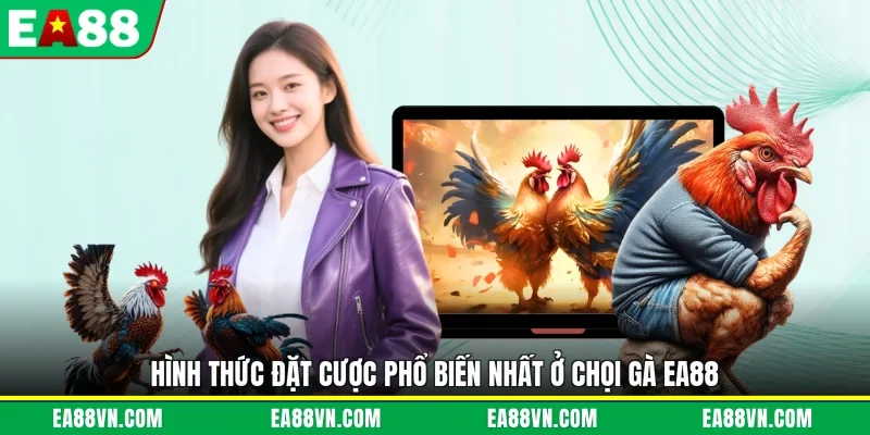 Hình thức đặt cược phổ biến nhất ở chọi gà EA88