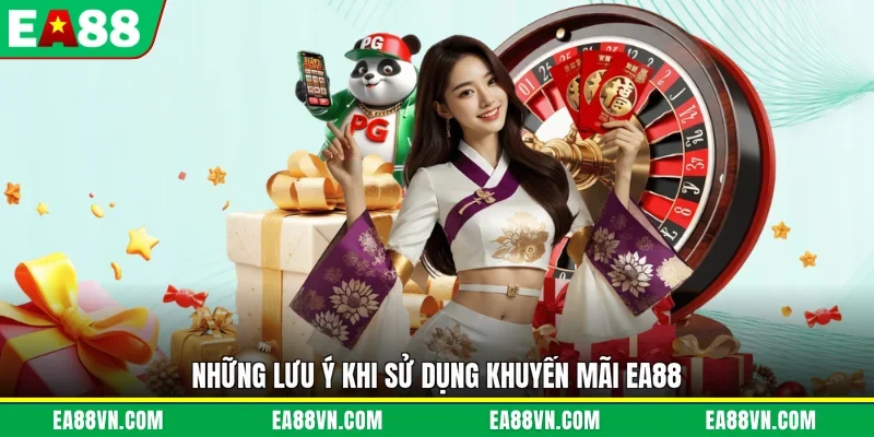Những lưu ý khi sử dụng khuyến mãi EA88